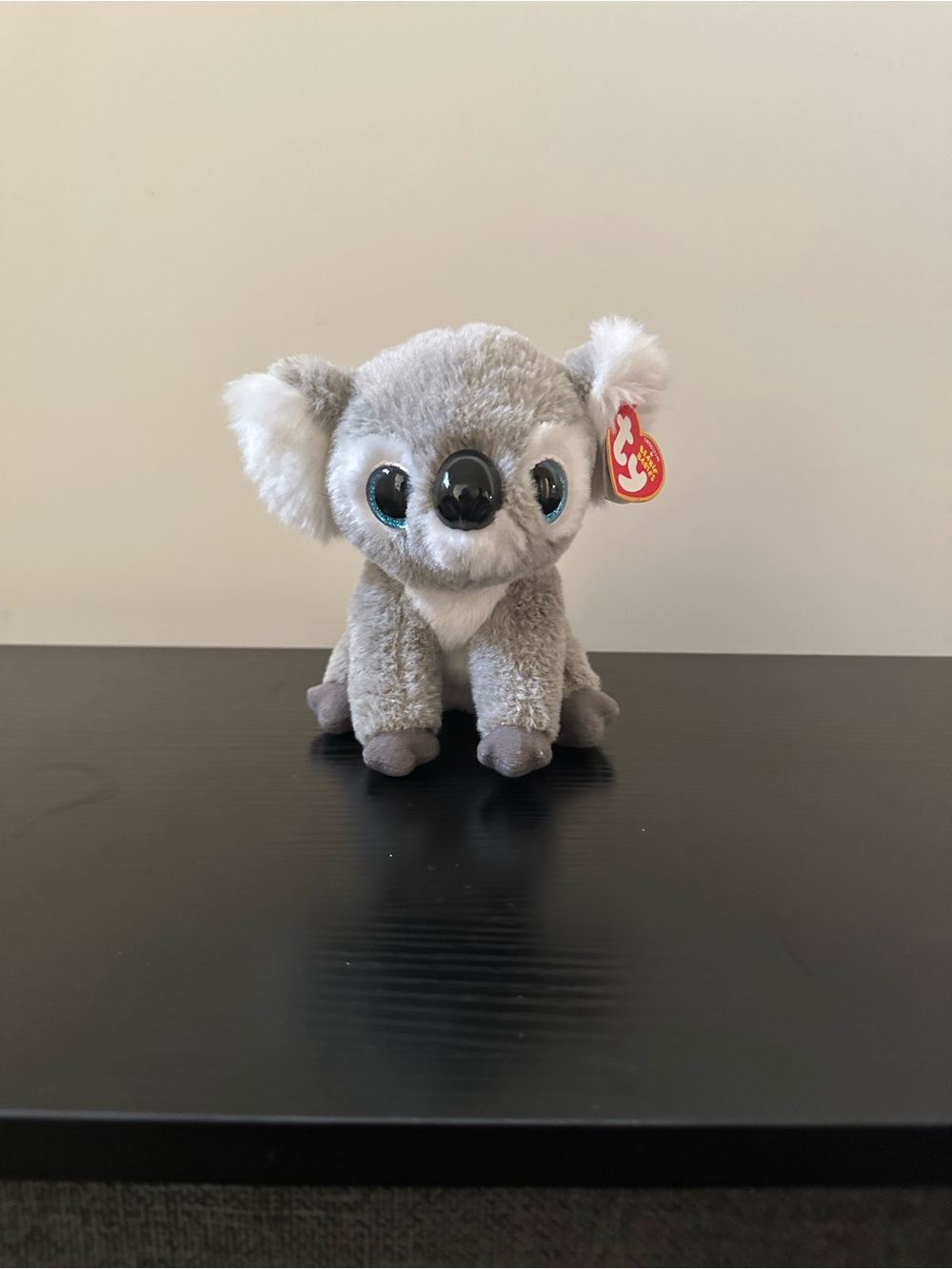 Ty Grey and White Koala Beanie Boo Plush